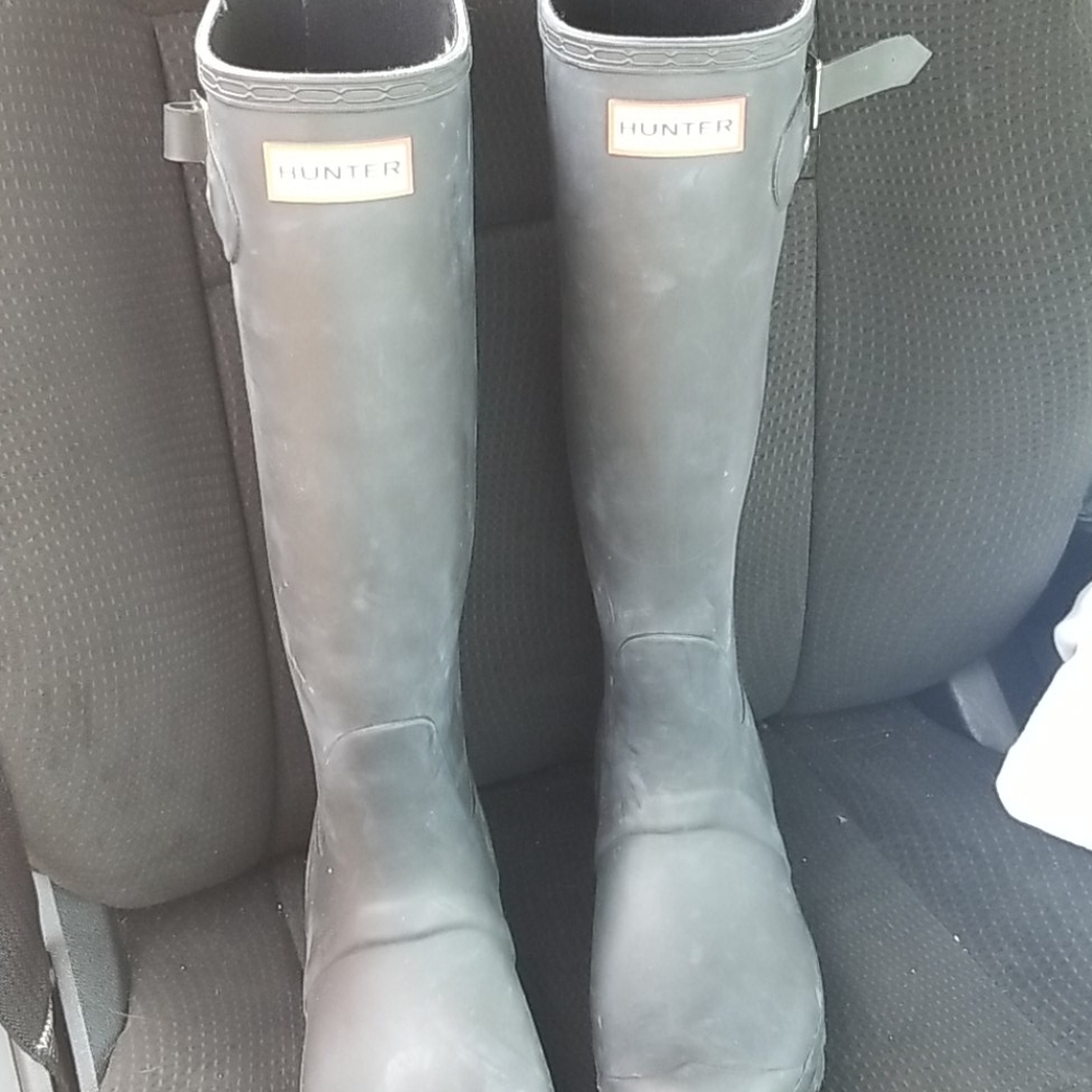 Hunter boots 🍁